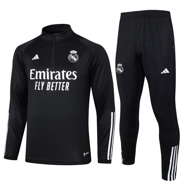 Sudadera De Training Real Madrid 2024 2025 Negro